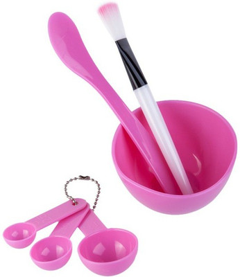 

Gugzy 4 in 1 DIY Facial Beauty Mask Bowl with Stick Brush Set(Set of 6)