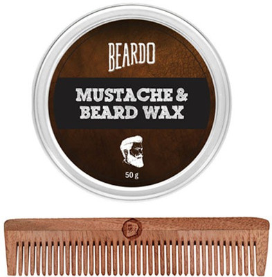 

Beardo wax And Comb(Set of 2)