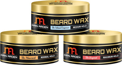 Man Arden Beard Wax (The Island Emperor + The Maverick + The Legend)(Set of 3)
