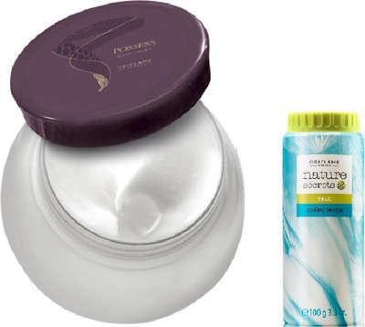 Oriflame Sweden Body Cream-Talc Combo(Set of 2) available at flipkart for Rs.745