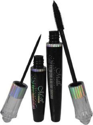 

Menow Extra Curl & Volume Mascara Eyeliner(Set of 2)