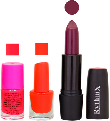 

Rythmx SF RYTH BLK LIPSTICKS AND NAIL POLISH IMPORTANT COMBO 20(Set of 3)