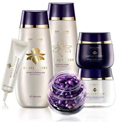 Oriflame Sweden Royal Velvet Skin Care set(Set of 6)