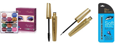 

Blue Heaven shadow,liner,mascara,kajal(Set of 4)