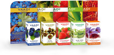 

Vaadi Herbals Assorted Pack Of 5 Facial Bars (25 gms x 5)(Set of 5)