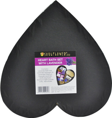 

Soulflower Heart Bathset with Lavender(Set of 7)