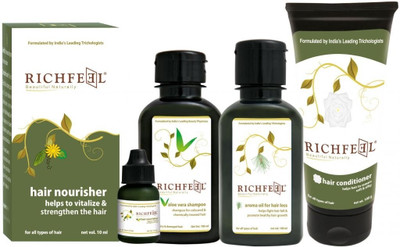 

Richfeel Hair Loss Reduction Combo Kit(Set of 4)