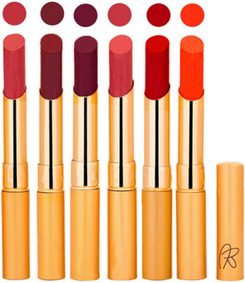 

Rythmx Imported Lipstick Combo of 6 Pcs for Ladies Women Girls 162201708(Multicolor,)