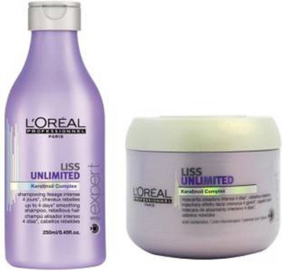 

L'Oreal Paris Liss Unlimited Keratinoil Complex(Set of 2)