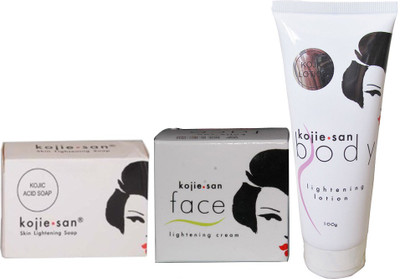 

Kojiesan Skin Lightening Soap, Face Cream & Lotion(Set of 3)