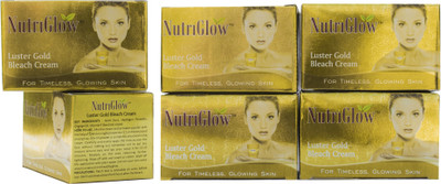 

NutriGlow Luster Gold Bleach Cream (Set of 6)(Set of 6)