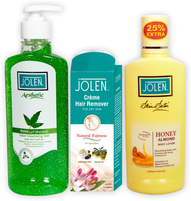 

Jolen Hair Remover Kit - Sandal(Set of 3)