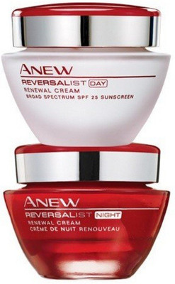 

Avon Anew Reversalist Day Renewal SPF 25 UVA/UVB & Night Cream (30 gm each)(Set of 2)