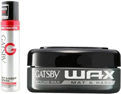 

Gatsby Mat & Hard ,Super Hard Hair Spray(Set of 2)