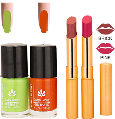 

Aroma Care Nail Polish RHYTHM Pink Lipstick Combo 067(Set of 4)
