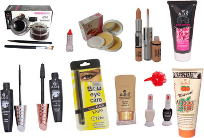 

ADS Professional Makeup Combo - 13 in 1(Set of 12)