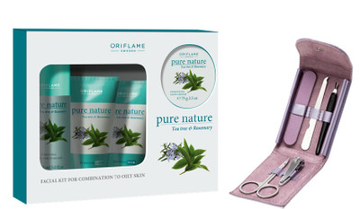 

Oriflame Sweden facial cream and tool kit set(Set of 8)