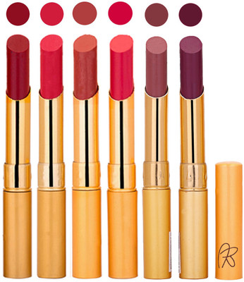 

Rythmx 6 Pcs Color Lipstick Makeup Creamy Matte Long Lasting Lip Colors 162201732(Multicolor,)
