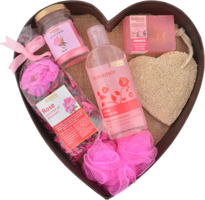 

BodyHerbals BodyHerbals Rose Surprise Bathing Set(Set of 6)
