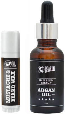 

Beardo Waxstick 4gm and Argan oil 30ml(Set of 2)