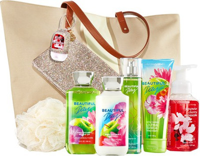 

Bath & Body Works Simply Sparkly Pouch(Set of 8)