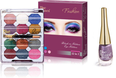 

Blue Heaven 2x1 Fashion Eye Shadow & Sparkeling Eyeliner 05 Combo.(Set of 2)