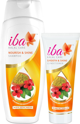 

Iba Halal Care Nourish & Shine Hair Care Combo(Set of 2)
