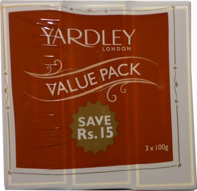 

Yardley London Sandalwood Soap(Set of 3)