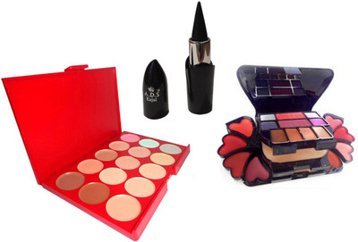 

ADS 3746 Makeup kit/ Concealer / PhotoGenic Ultimate Black Kajal(Set of 3)