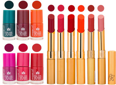 

Aroma Care Famous Combo of Nail Polish with Rythm Long Lasting Lipstick Sets 183201738(Set of 12)