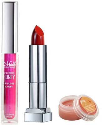 

Menow Splendid Honey All Day Lip Wear Collection-Vineyard(Set of 3)