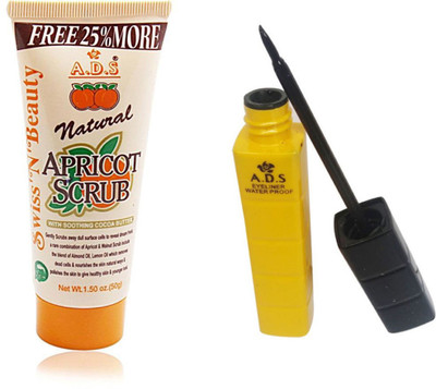 

ADS Scrub 50gm With 1596 Eyeliner(Set of 2)