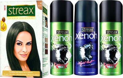 

Streax Male Combo With Brown(Set of 4)