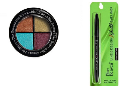 

Blue Heaven 4 in 1 magic eye shadow , sketch liner(Set of 2)