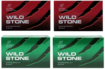 

Wild Stone Soap Combo(Set of 4)