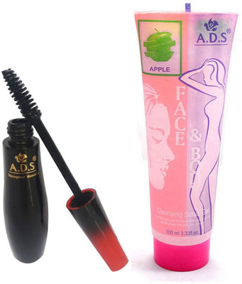 ADS 1595 Mascara, Apple Cleansing Gel(Set of 2)