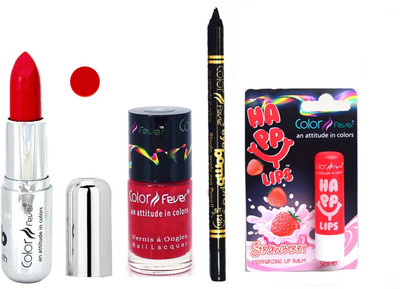 

Color Fever Karwa Chuath Special Cosmetics Combo 003(Set of 4)