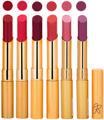 

Rythmx 6 Pcs Color Lipstick Makeup Creamy Matte Long Lasting Lip Colors 162201728(Multicolor,)