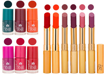 

Aroma Care Famous Combo of Nail Polish with Rythm Long Lasting Lipstick Sets 183201856(Set of 12)