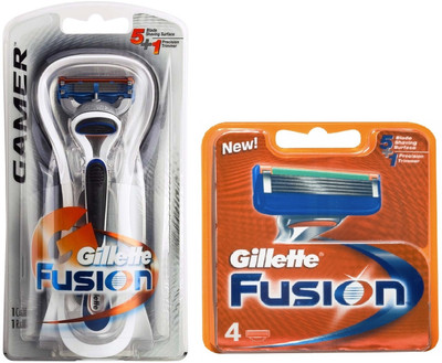 

Gillette Fusion Razor Combo 1(Set of 2)