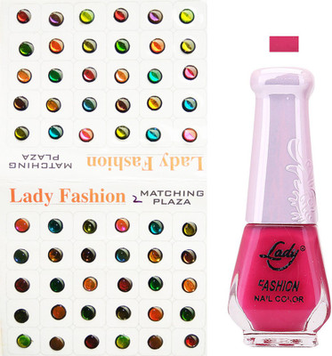 

Lady Fashion Nail Polish And Bindi 0803201749(Set of 2)