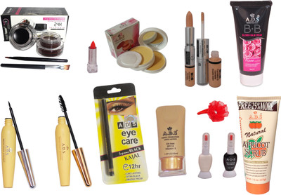 

ADS Best Makeup Combo - 13 in 1(Set of 10)