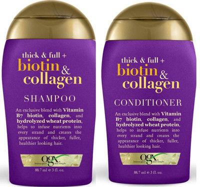 

OGX Thick & Full Biotin & Collagen Combo(Set of 2)