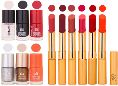 

Aroma Care 6 Nail Polish Set Rythm 6 Pcs Lipstick 6 Awesome Color for Fashion Women 2332017095(Set of 12)