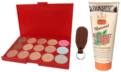 

ADS Concealer, Keychain & Natural Scrub(Set of 3)