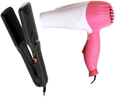 

Welcome India Bazaar wib-11 Personal Care Appliance Combo(Hair Straightener, Hair Dryer)