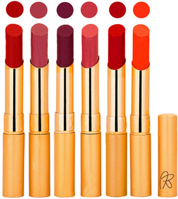 

Rythmx Imported Lipstick Combo of 6 Pcs for Ladies Women Girls 162201729(Multicolor,, 13.2 g)