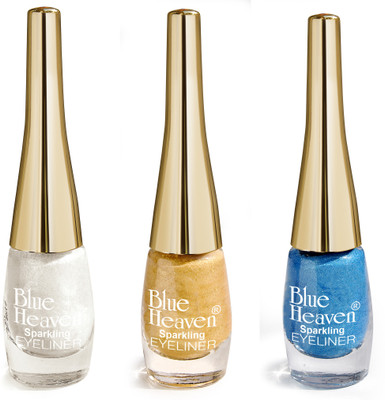 

Blue Heaven Combo Of 3 Sparkeling Eyeliner(Set of 3)