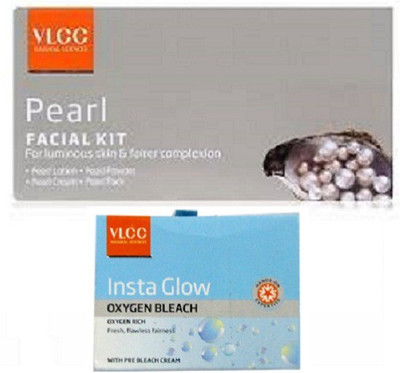

VLCC Pearl Mini Kit with Oxygen mini Bleach(Set of 2)