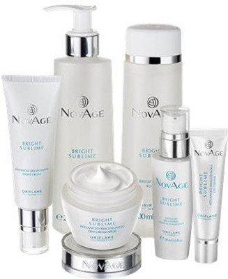 

Oriflame Sweden NovAge Bright Sublime Set Contains 6 standard size products (combo kits)(Set of 6)